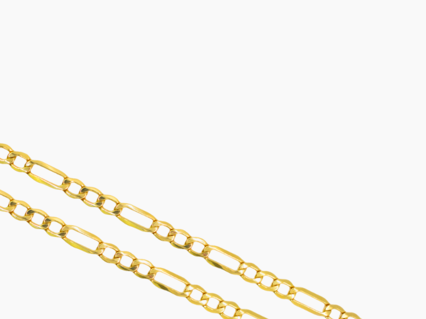 Figaro Bracelet 18K Yellow Gold: Timeless Sophistication