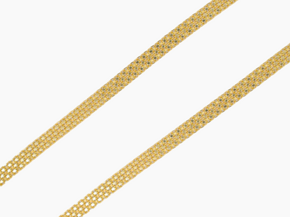 Chinese Chain 18K Yellow Gold: Cultural Opulence