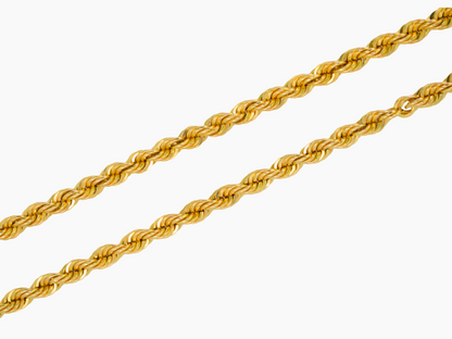 Lasso Chain 18K Yellow Gold: Golden Elegance