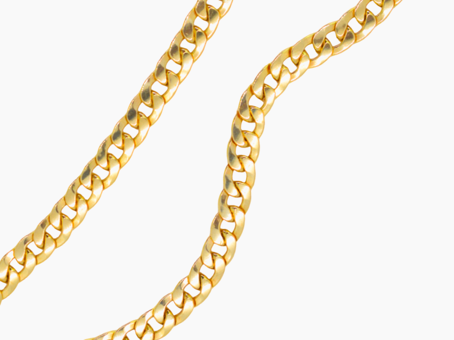 Cuban Chain in 18k Yellow Gold - Stand Out!