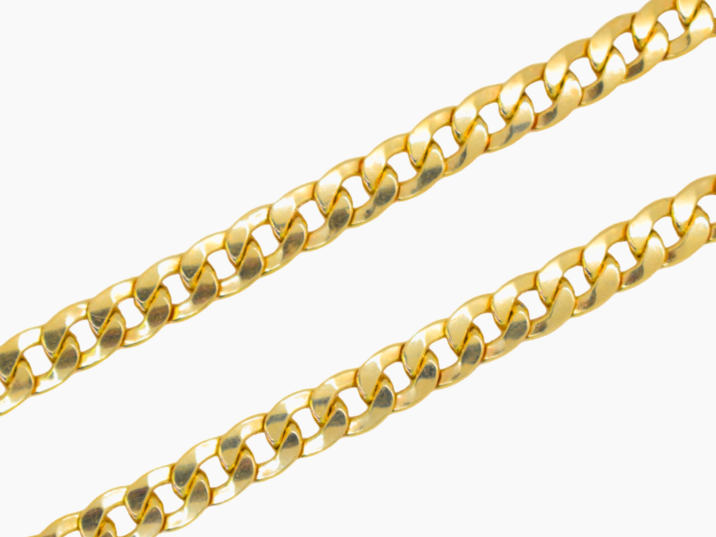 Cuban Chain in 18k Yellow Gold - Stand Out!