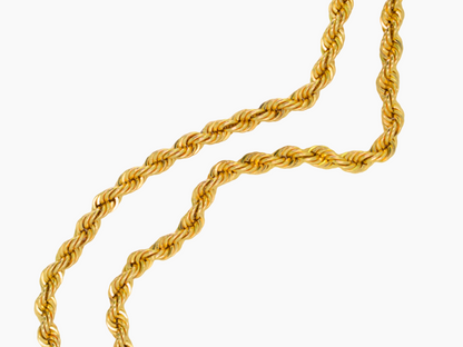 Lasso Chain 18K Yellow Gold: Golden Elegance