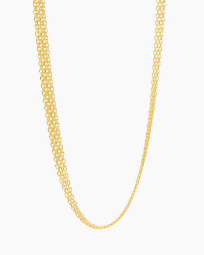 Chinese Chain 18K Yellow Gold: Cultural Opulence