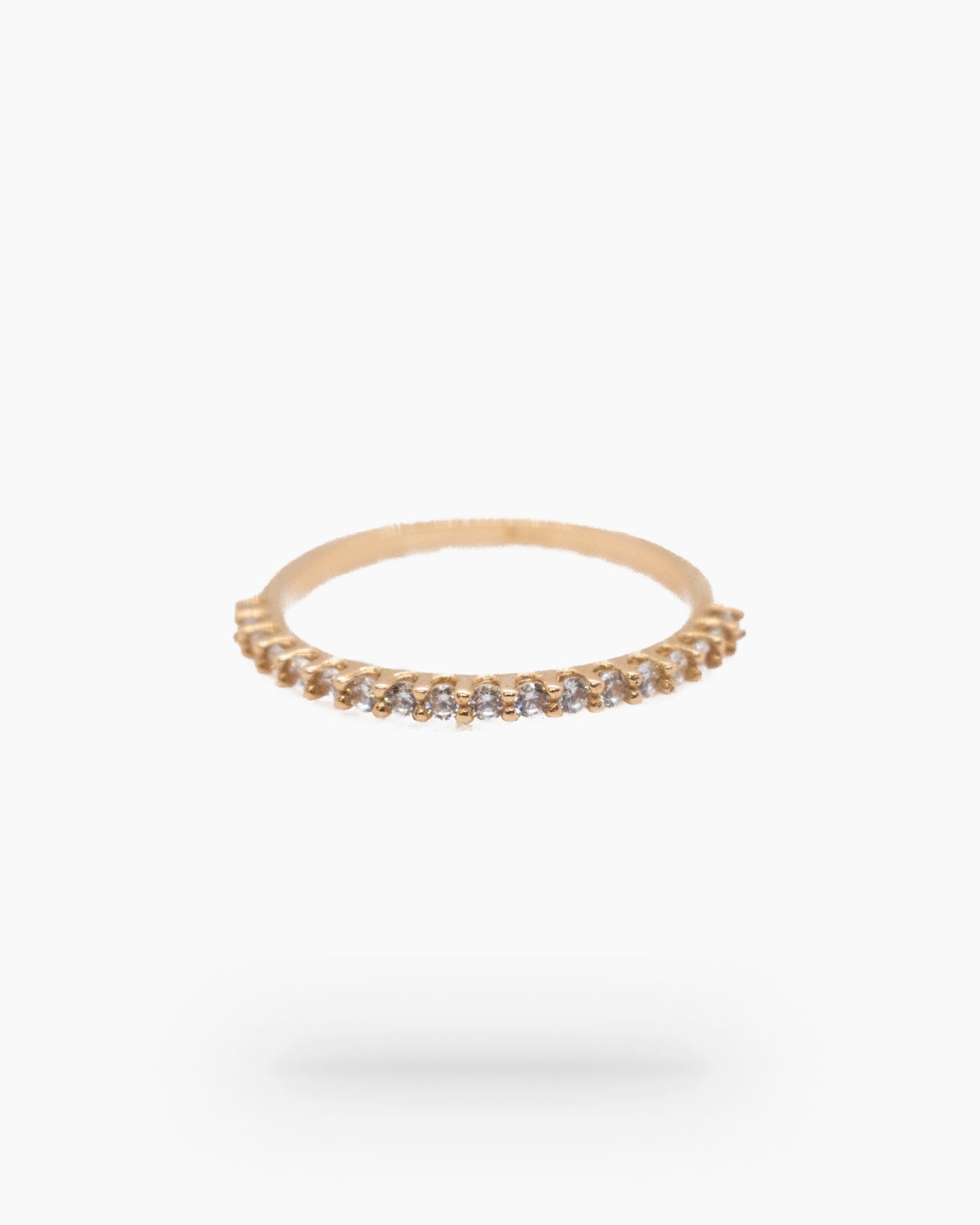 Cintilla Ring 18K Yellow Gold Women: Sublime Simplicity