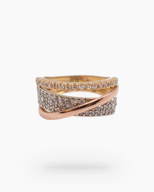 Knot Ring 18K Yellow Gold Women: Timeless Unity